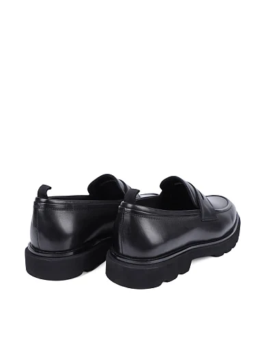 Мужские туфли Miguel Miratez кожаные черные - фото 4 - Miraton