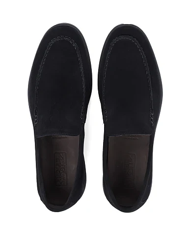 Чоловічі туфлі Miguel Miratez велюрові чорні (096-2D) - фото 5 - Miraton