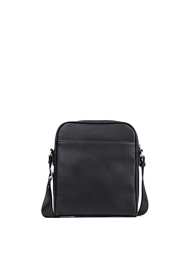 Чоловіча сумка крос-боді Guess з екошкіри чорна (HMMISA P4260) - фото 3 - Miraton