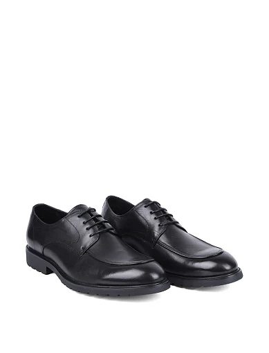 Чоловічі туфлі Miguel Miratez шкіряні чорні (KT1195-08M5) - фото 3 - Miraton