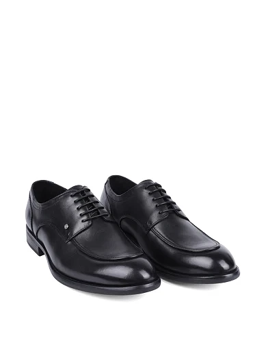 Чоловічі туфлі Miguel Miratez шкіряні чорні (KT1300-102-E72) - фото 3 - Miraton