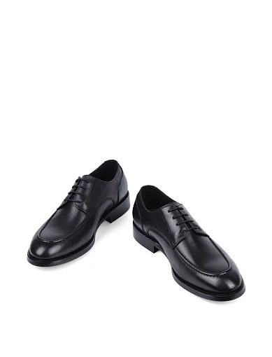 Чоловічі туфлі Miguel Miratez шкіряні чорні (КТ1512-100-E72) - фото 2 - Miraton