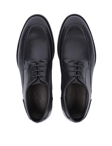 Чоловічі туфлі Miguel Miratez шкіряні чорні (КТ1512-100-E72) - фото 5 - Miraton