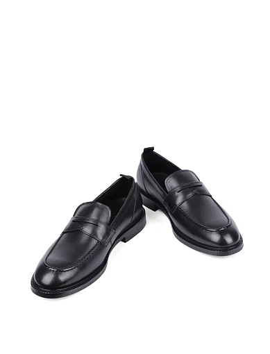 Чоловічі туфлі Miguel Miratez шкіряні чорні (КТ1535-130-E256) - фото 2 - Miraton