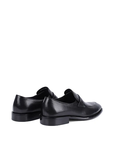 Мужские туфли Miguel Miratez кожаные черные - фото 4 - Miraton