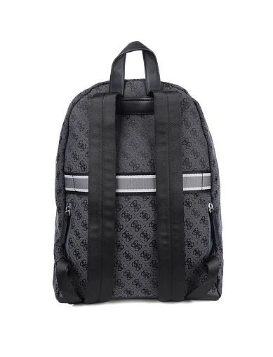 Чоловіча сумка Guess з екошкіри сіра (HMMIST P5111) - фото 3 - Miraton