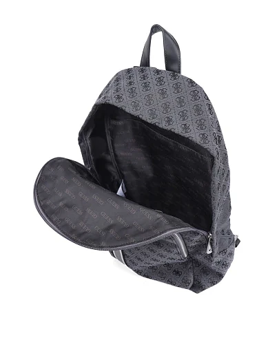 Чоловіча сумка Guess з екошкіри сіра (HMMIST P5111) - фото 5 - Miraton