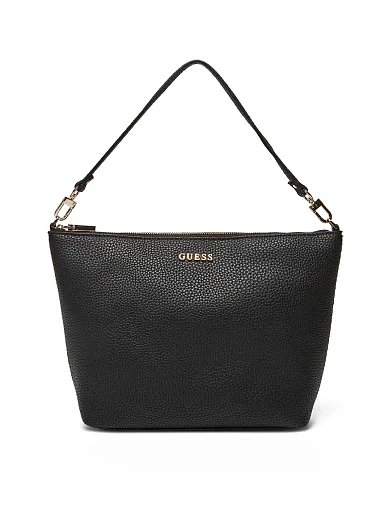 Жіноча сумка з екошкіри чорна - фото 3 - Miraton