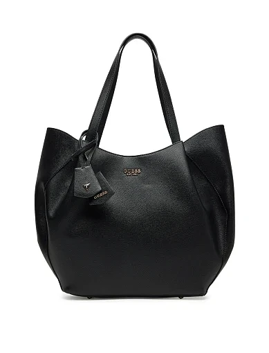 Жіноча сумка з екошкіри чорна - фото 2 - Miraton