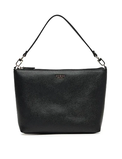 Жіноча сумка з екошкіри чорна - фото 3 - Miraton