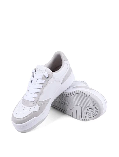 Жіночі кеди Guess з екошкіри білі - фото 2 - Miraton