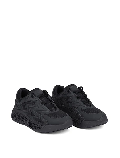 Жіночі кросівки Guess з екошкіри чорні - фото 3 - Miraton