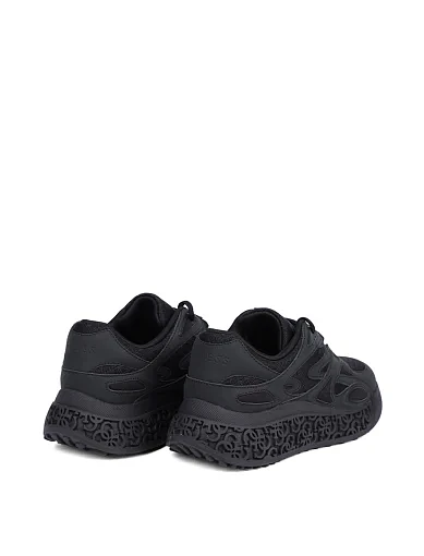 Жіночі кросівки Guess з екошкіри чорні - фото 4 - Miraton