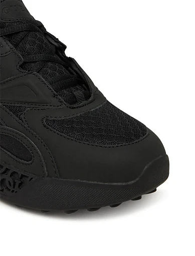 Жіночі кросівки Guess з екошкіри чорні - фото 6 - Miraton