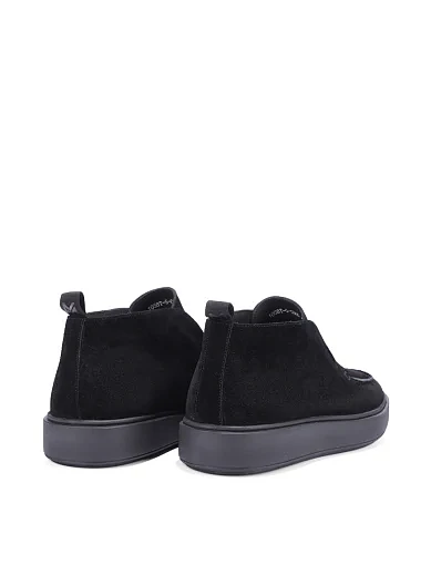 Чоловічі черевики Miguel Miratez замшеві чорні (1058Т-5-C005) - фото 4 - Miraton