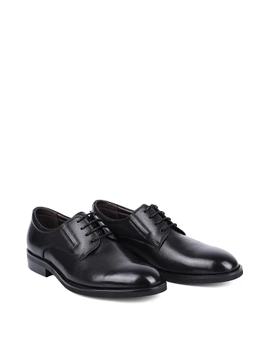 Чоловічі туфлі Miguel Miratez шкіряні чорні (1507A-4-T1) - фото 3 - Miraton