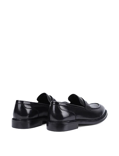 Чоловічі туфлі Miguel Miratez шкіряні чорні (703A-7-T459) - фото 4 - Miraton