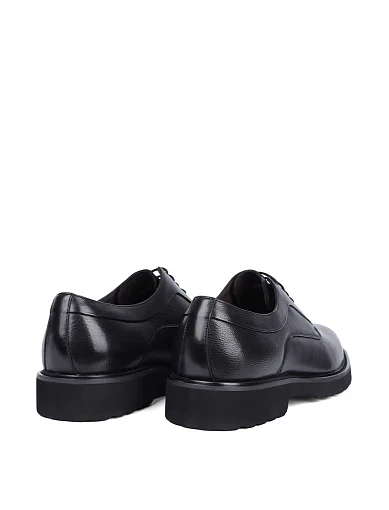 Чоловічі туфлі Miguel Miratez шкіряні чорні (718A-3-T1) - фото 4 - Miraton