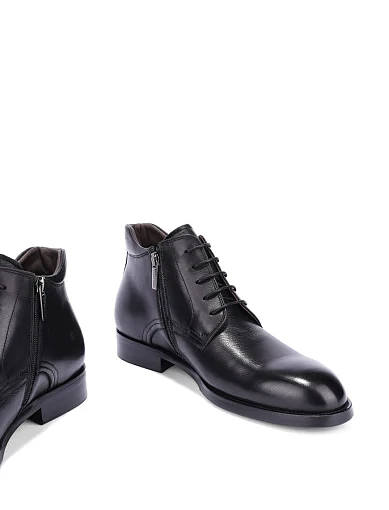 Мужские ботинки Miguel Miratez кожаные черные - фото 2 - Miraton