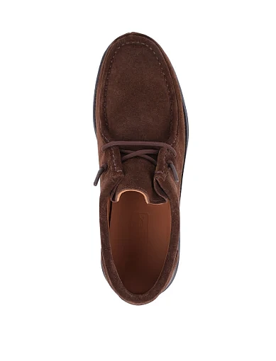 Чоловічі туфлі Miguel Miratez замшеві коричневі (A5446B21-1) - фото 2 - Miraton