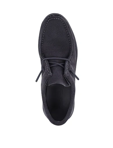 Чоловічі туфлі Miguel Miratez замшеві сірі (A5446B21-2) - фото 2 - Miraton