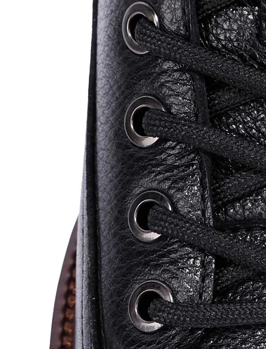 Чоловічі черевики шкіряні чорні (QS65B-2-M3205) - фото 5 - Miraton