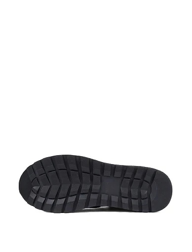 Чоловічі кросівки MIRATON шкіряні чорні (QA758AY-A1-A789) - фото 2 - Miraton