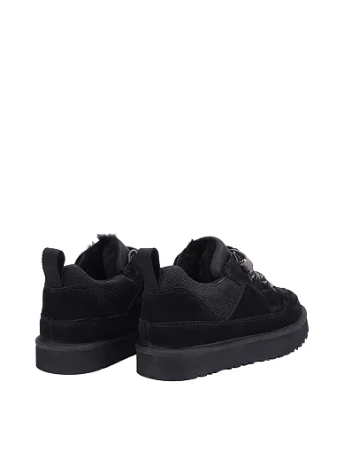 Чоловічі уггі замшеві чорні (1168890) - фото 4 - Miraton