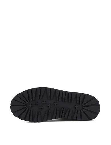 Чоловічі уггі тканинні чорні (161-25) - фото 2 - Miraton