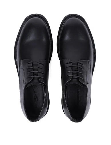 Чоловічі туфлі Miguel Miratez шкіряні чорні (X248-1-NP120) - фото 5 - Miraton