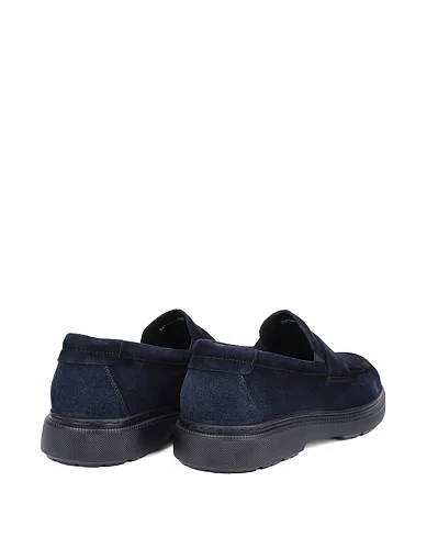 Чоловічі туфлі Miguel Miratez замшеві сині (2471A-1-489) - фото 4 - Miraton