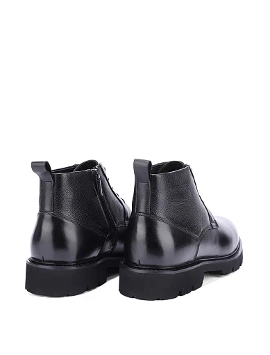 Мужские ботинки Miguel Miratez кожаные черные - фото 4 - Miraton