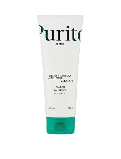 Гель для умывания с экстрактом бамбука и пантенолом Purito Seoul Mighty Bamboo Panthenol Cleanser фото 1