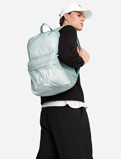 Рюкзак PUMA тканинна блакитна - фото 5 - Miraton