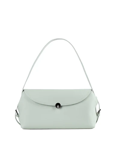 Жіноча сумка MIRATON шкіряна зелена - фото 6 - Miraton