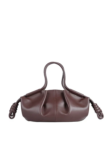 Жіноча сумка тоут MIRATON шкіряна коричнева - фото 3 - Miraton