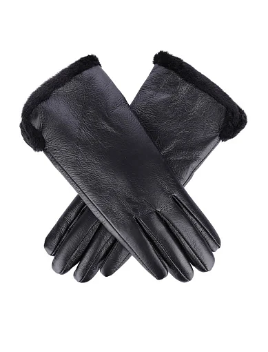 Рукавички тканинні чорні(2024-1) - фото 2 - Miraton