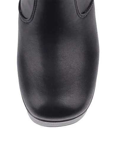 Женские ботинки WINDSOR SMITH кожаные черные - фото 4 - Miraton