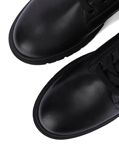 Жіночі черевики Tamaris шкіряні чорні - фото 5 - Miraton