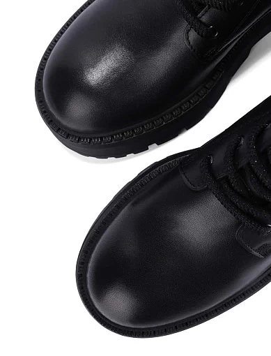 Жіночі черевики Tamaris шкіряні чорні - фото 5 - Miraton