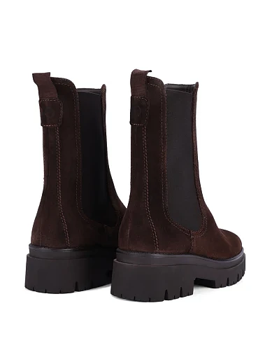 Жіночі черевики челсі Tamaris коричневі - фото 4 - Miraton