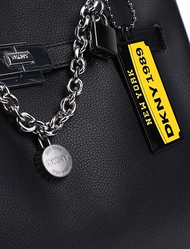 Жіноча сумка тоут з екошкіри чорна - фото 4 - Miraton