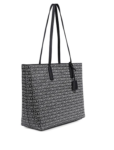 Жіноча сумка тоут з екошкіри чорна - фото 3 - Miraton