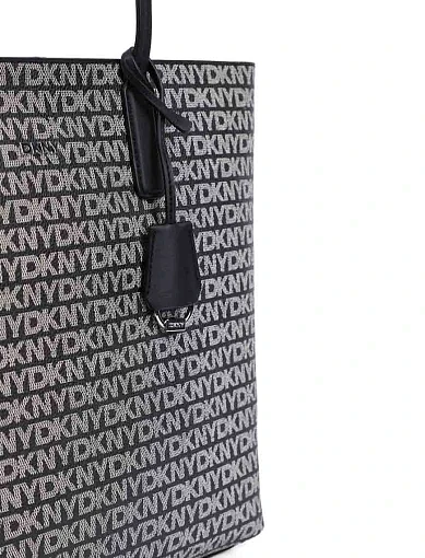 Жіноча сумка тоут з екошкіри чорна - фото 5 - Miraton