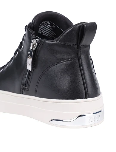 Жіночі черевики DKNY шкіряні чорні - фото 5 - Miraton