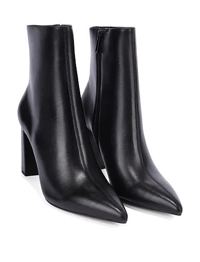 Женские ботинки Attizzare кожаные черные - фото 3 - Miraton