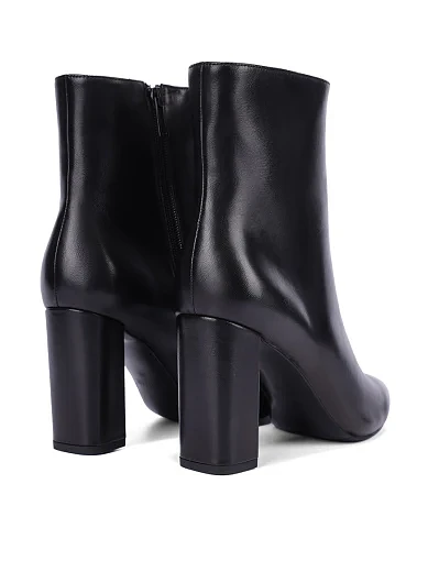 Женские ботинки Attizzare кожаные черные - фото 4 - Miraton