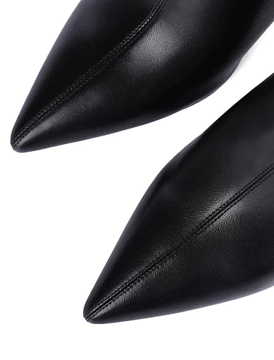 Женские ботинки Attizzare кожаные черные - фото 5 - Miraton