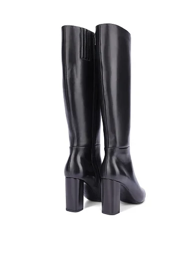 Жіночі чоботи Attizzare шкіряні чорні - фото 4 - Miraton