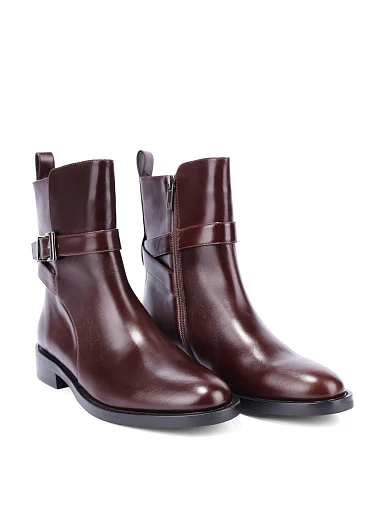 Жіночі черевики MIRATON коричневі - фото 3 - Miraton